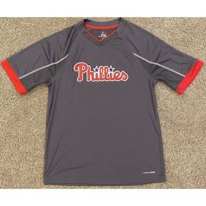 Philadelphia Phillies Jersey Men's Size‎ M Medium Majestic Coolbase Jersey